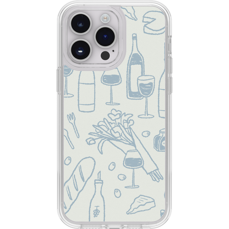 product image 1 - iPhone 14 Pro Max Hoesje Symmetry Series Clear Paris Collection