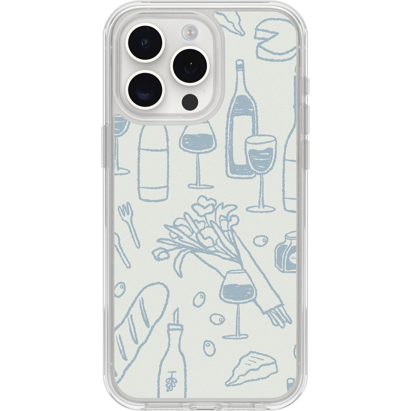 product image 1 - iPhone 15 Pro Max Hoesje Symmetry Series Clear Paris Collection