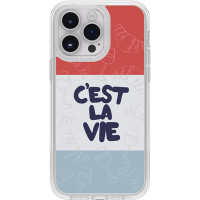 iPhone 14 Pro Max Case | Symmetry Series Clear Paris Collection