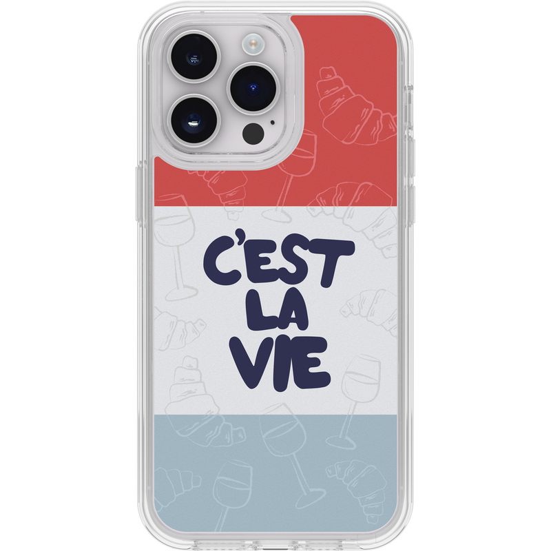 product image 1 - iPhone 14 Pro Max Hoesje Symmetry Series Clear Paris Collection